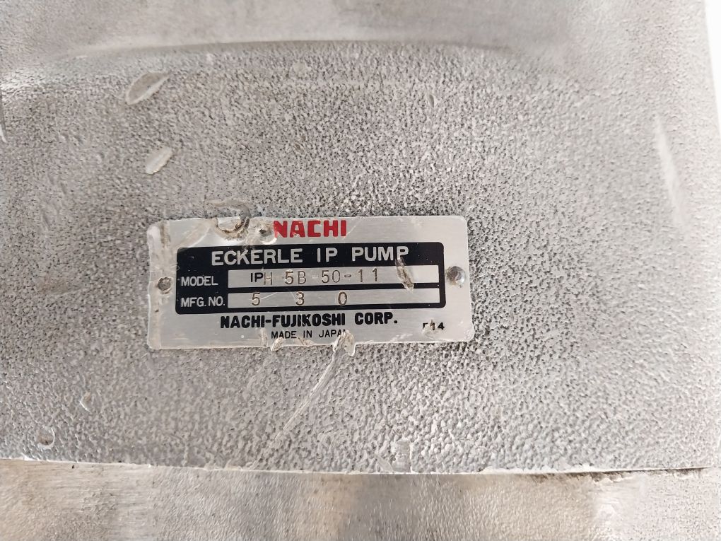 Nachi Iph-5B-50-11 Eckerle Ip Pump