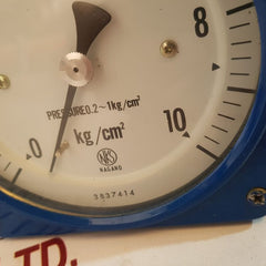 Nagano 3837414 Pressure Gauge 0-10 Kg/Cm2