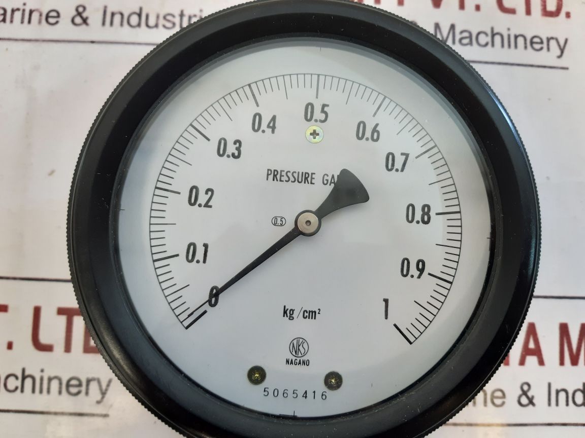 Nagano 5065416 Pressure Gauge