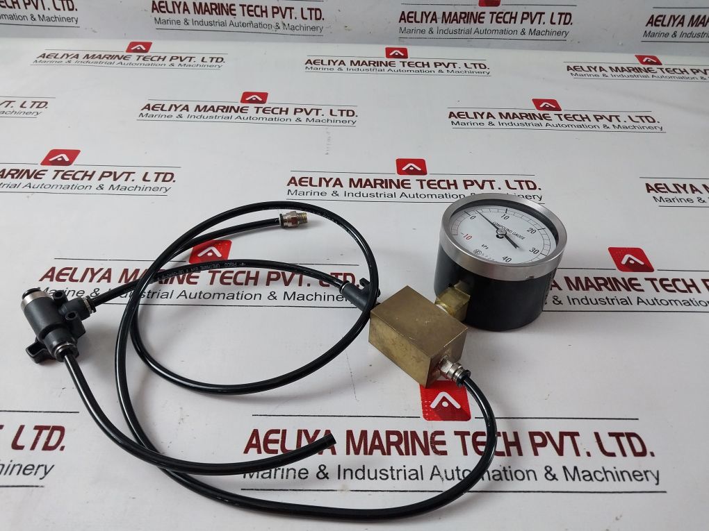 Nagano Keiki 5728744 Compound Gauge -10 To 40 Kpa