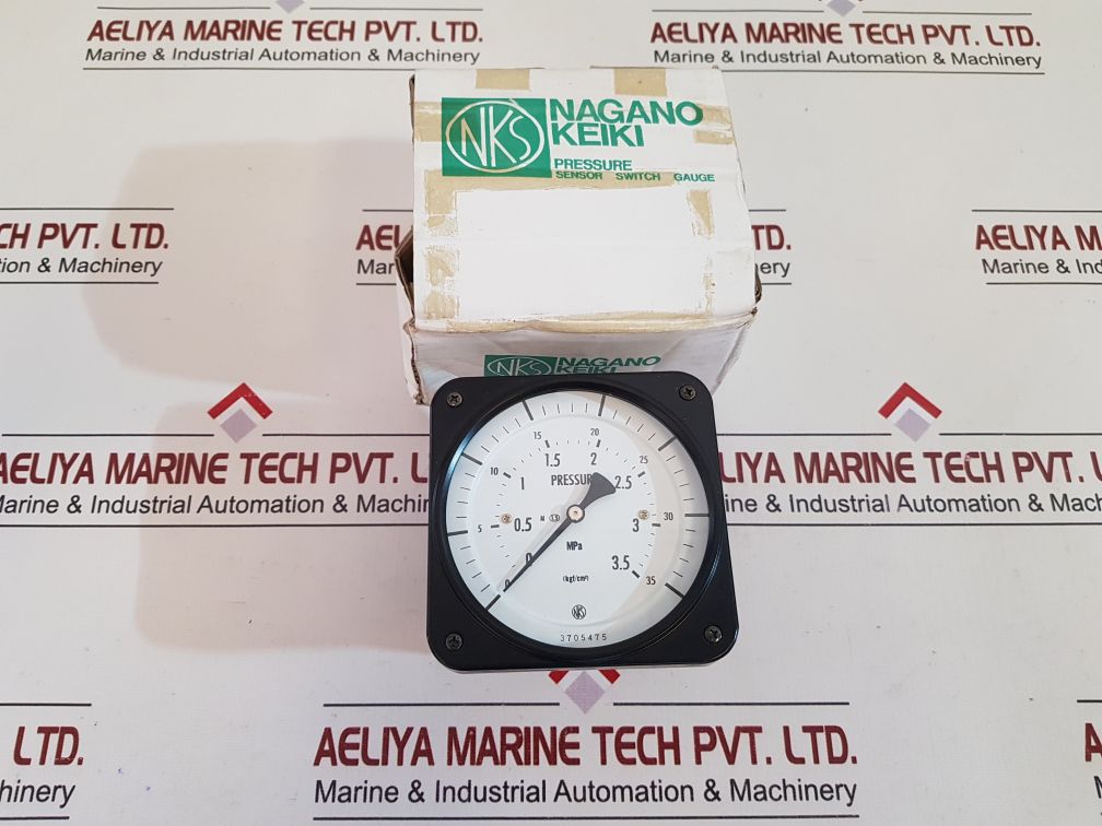 Nagano Keiki 3705475 Pressure Sensor Switch Gauge