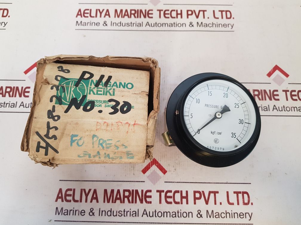 Nagano Keiki 6672979 Pressure Gauge