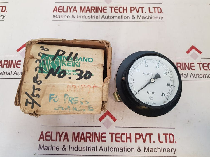 Nagano Keiki 6672979 Pressure Gauge