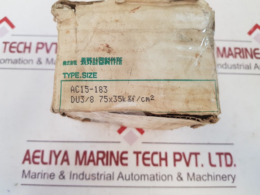 Nagano Keiki 6672979 Pressure Gauge