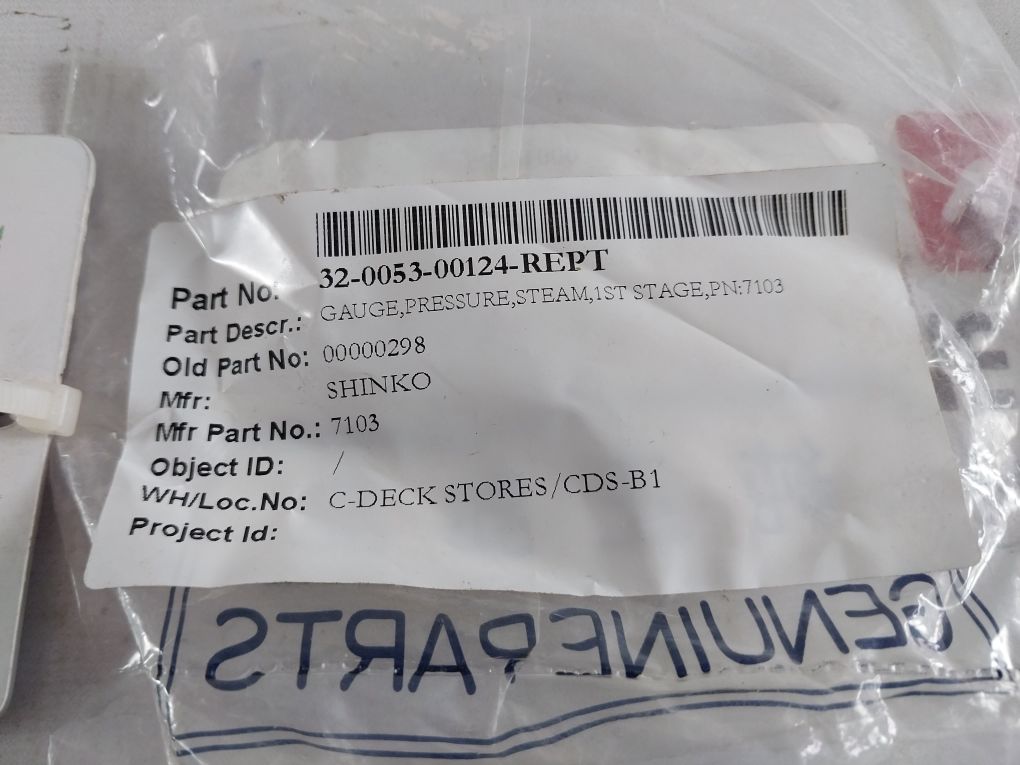 Nagano Keiki 7103 Compound Gauge 76 (Cmhg) To 15 (Kgf/Cm2)