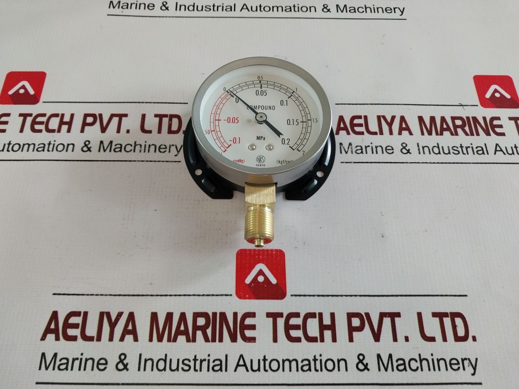 Nagano Keiki 7104 Pressure Gauge 76 (Cmhg) To 2 (Kgf/Cm2)