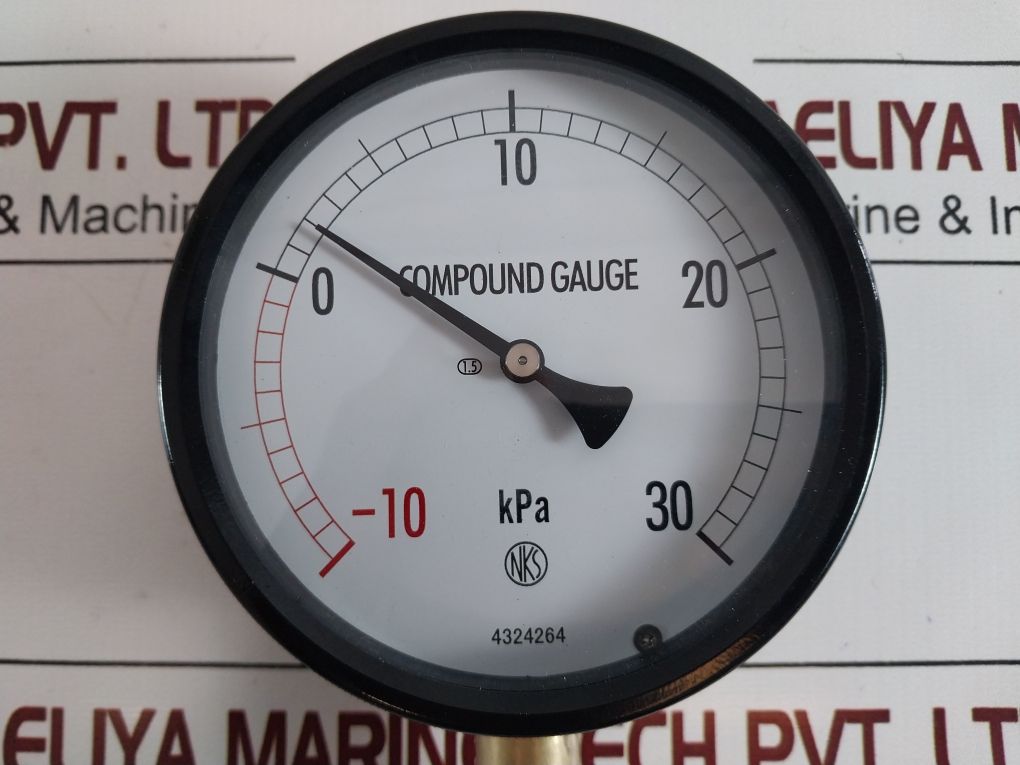 Nagano Keiki Be10-231 Compound Gauge