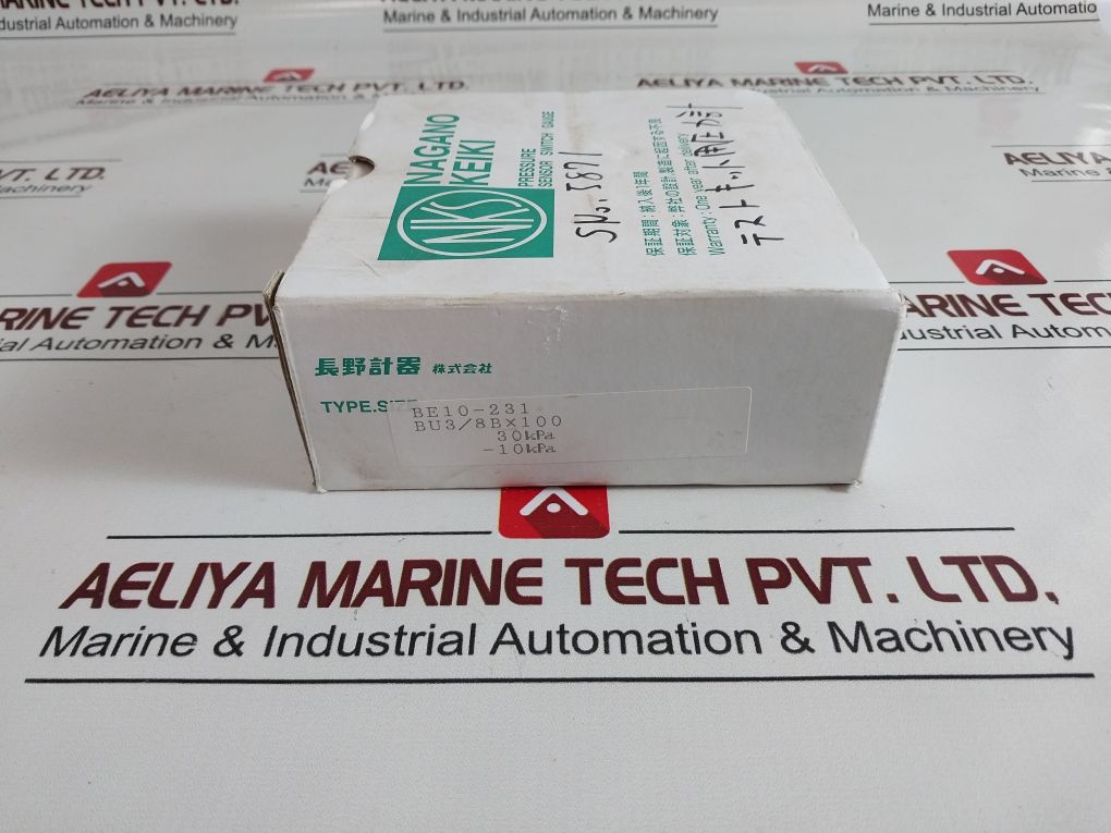 Nagano Keiki Be10-231 Compound Gauge