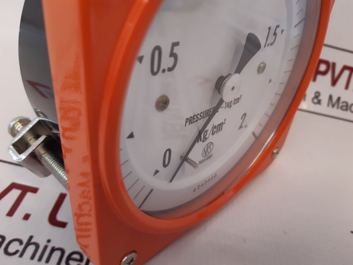 Nagano Keiki Gr19-151 Pressure Gauge
