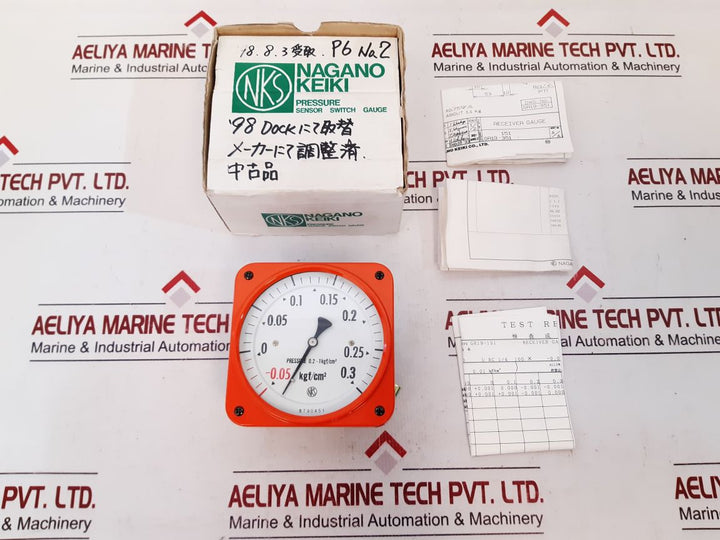 Nagano Keiki Gr19-151 Pressure Sensor Switch Gauge

