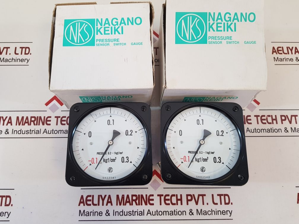 Nagano Keiki Nks Pressure Sensor Switch Gauge