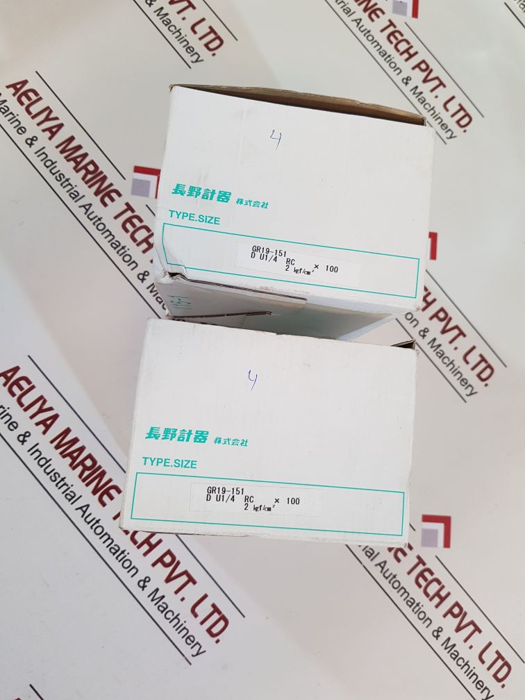 Nagano Keiki Nks Gr19-151 Pressure Sensor Switch Gauge