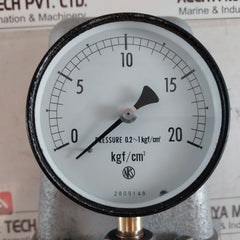 Nagano Keiki Ke21 Pneumatic Pressure Transmitter 0-20 Kgf/Cm2