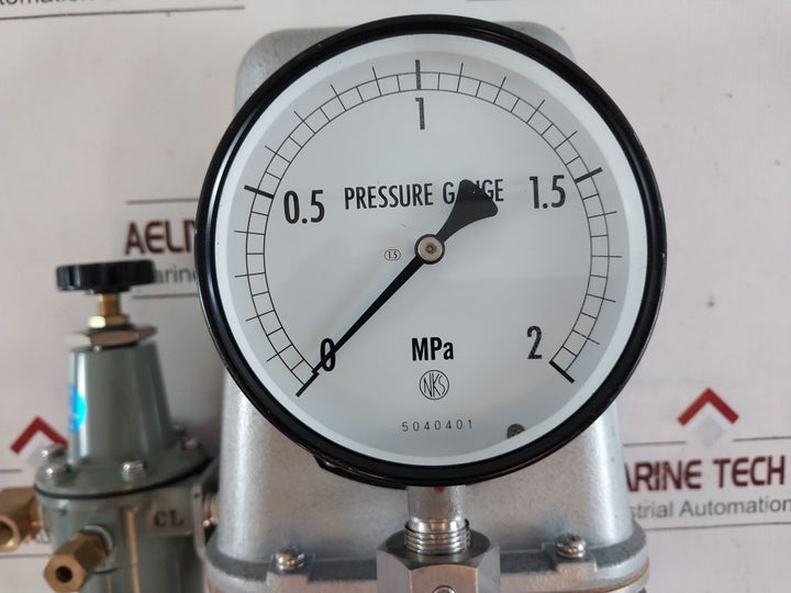 Nagano Keiki Ke21 Pneumatic Pressure Transmitter 0501424
