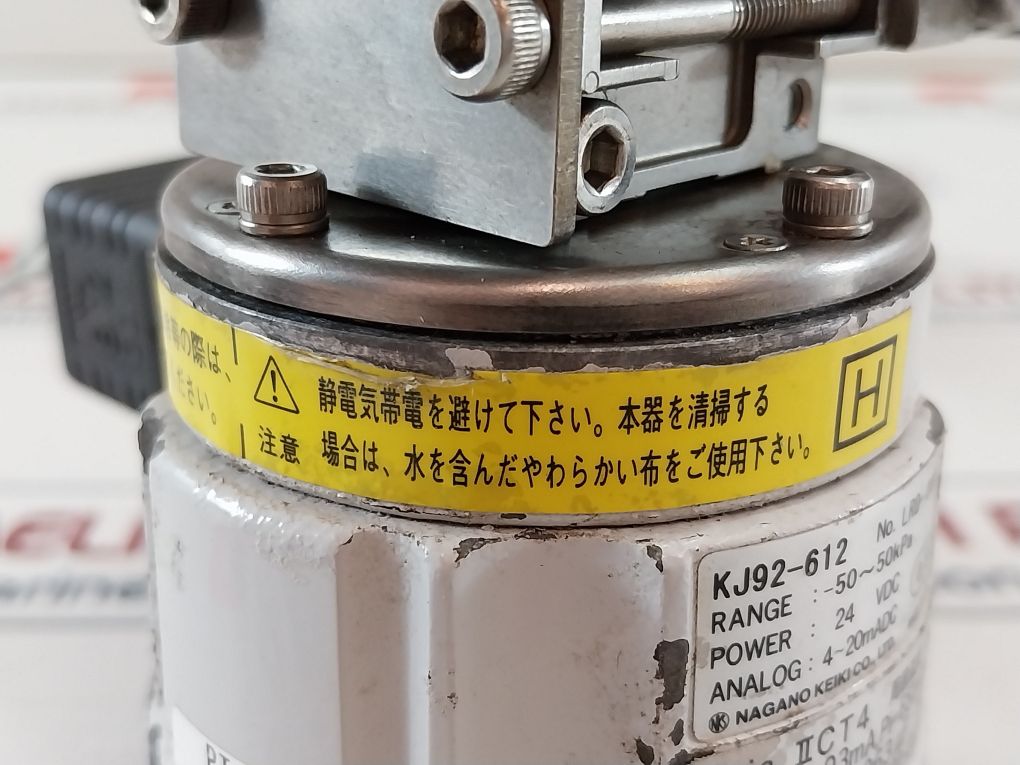 Nagano Keiki Kj92-612 Pressure Transmitter Lrd-00007