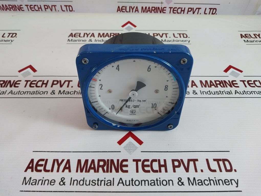 Nagano Nks Pressure Gauge 0 To 10 Kg/Cm2 Free Shipping