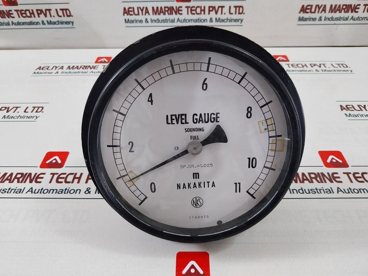 Nakakita 0-11M Level Gauge Sounding Full
