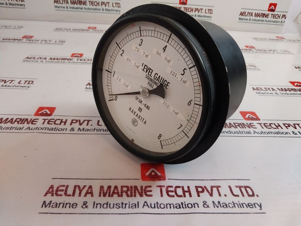 Nakakita 0-8 M Level Gauge Sounding Full Sp.Gr.=0.85