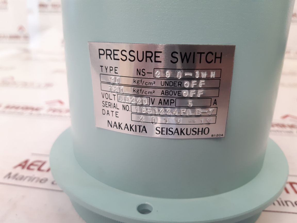 Nakakita Ns-290-1Wh Pressure Switch