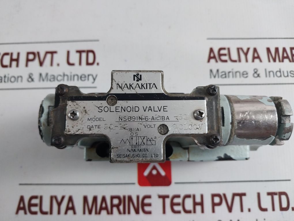 Nakakita Ns691N-6-a(C)Ba-50 Solenoid Valve Ac100V