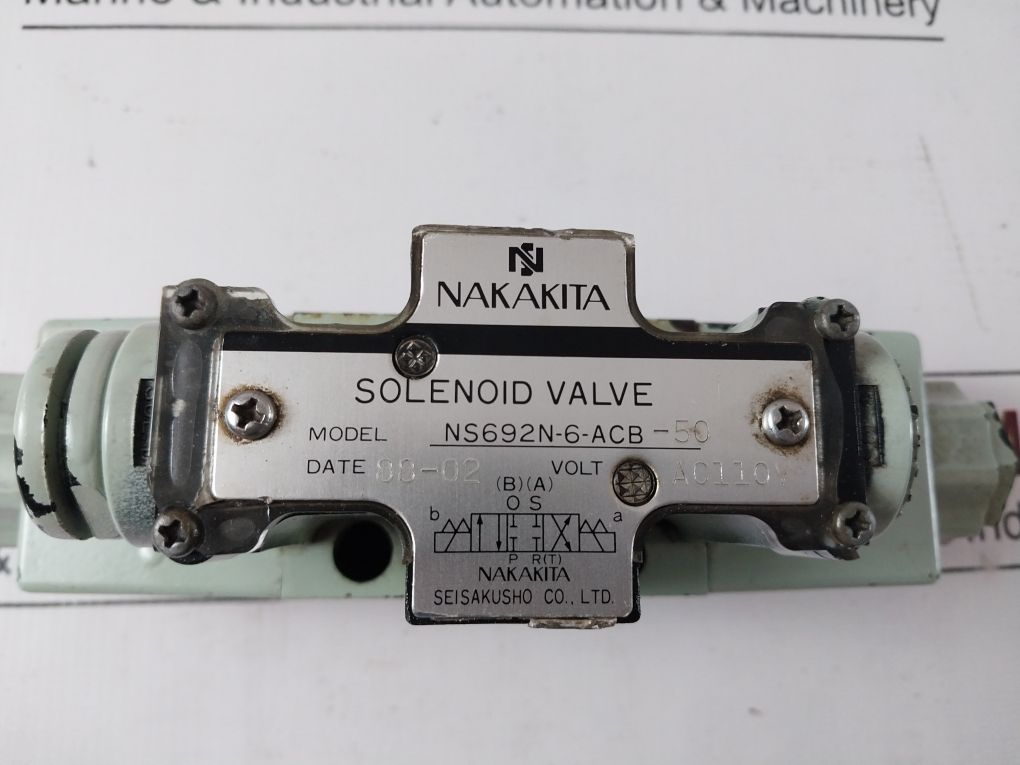 Nakakita Ns692N-6-acb-50 Solenoid Valve Ac110V