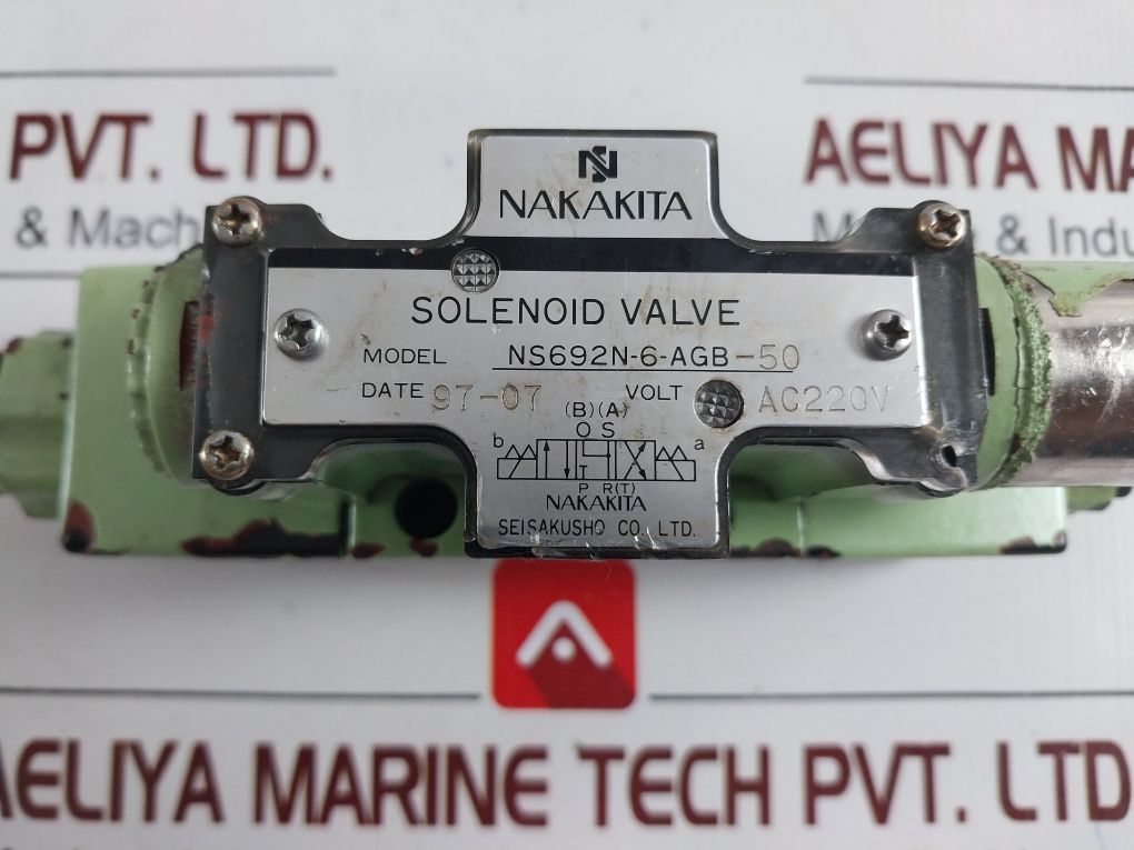 Nakakita Ns692N-6-agb-50 Solenoid Valve Ac220V