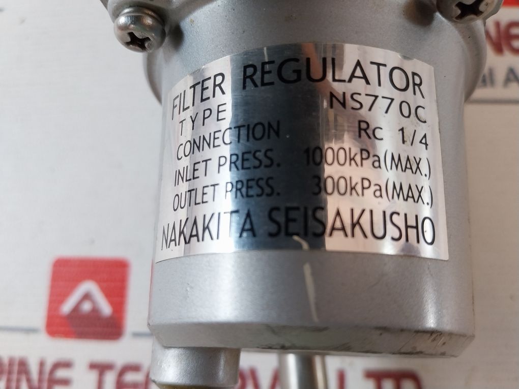 Nakakita Ns770C Filter Regulator With Temperature Controller