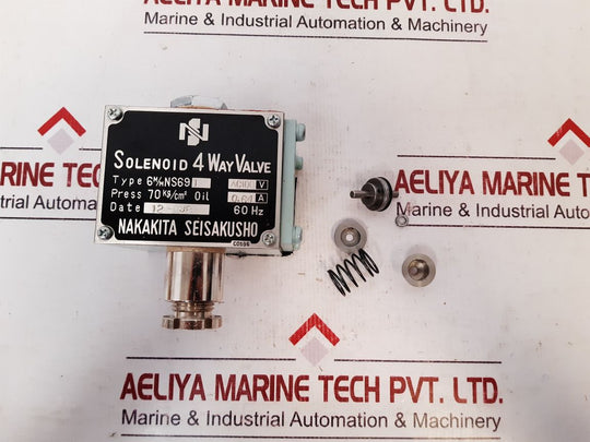 Nakakita Seisakusho 6M/M Ns691 Solenoid 4 Way Valve
