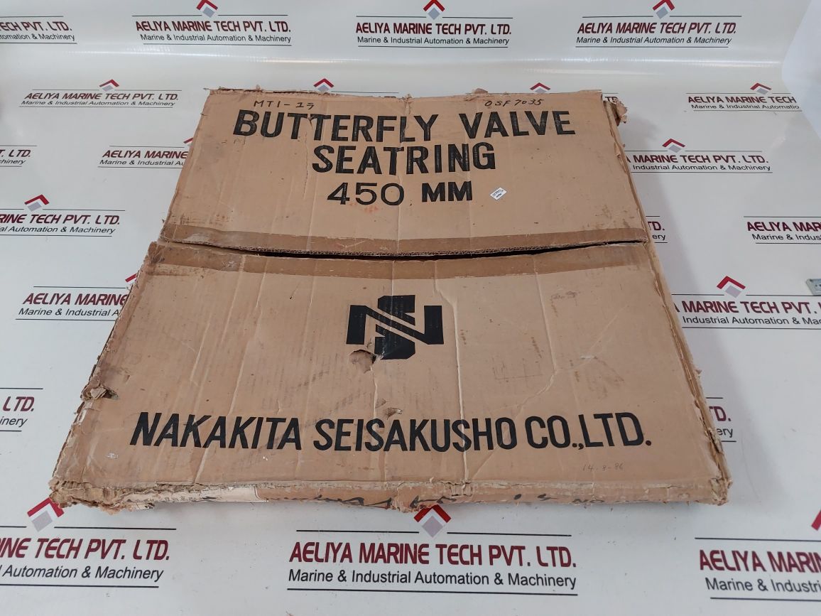Nakakita Seisakusho Ts-22 Butterfly Valve Seat Ring 450 Mm