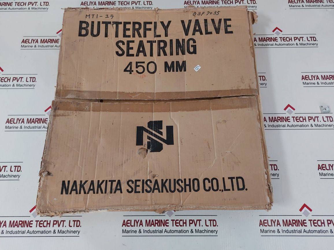 Nakakita Seisakusho Ts-22 Butterfly Valve Seat Ring 450 Mm