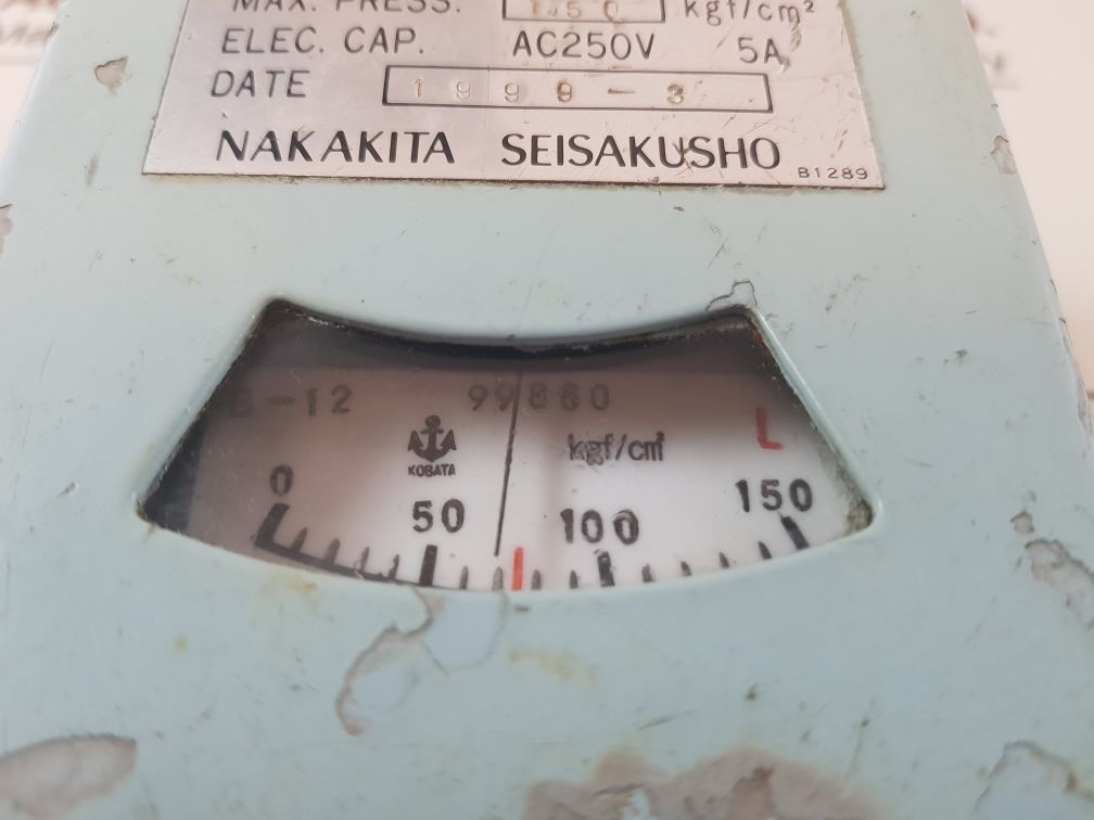 Nakakita Seisakusho Ns-ba-300 Pressure Switch 