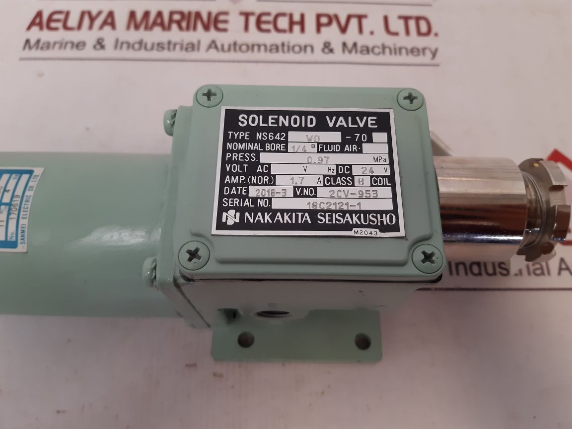 Nakakita Seisakusho Ns642 Wd-70 Solenoid Valve