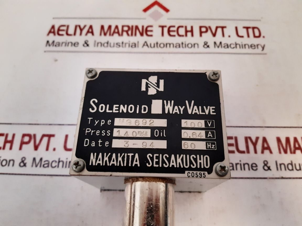 Nakakita Seisakusho Ns692 Solenoid 4 Way Valve