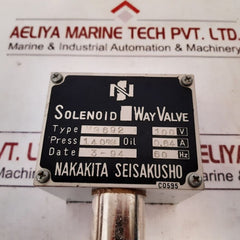 Nakakita Seisakusho Ns692 Solenoid 4 Way Valve