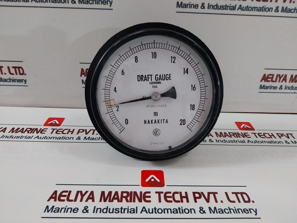 Nakakita Sp.Gr. = 1.025 Draft Gauge Sounding Full