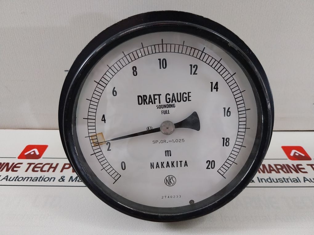 Nakakita Sp.Gr. = 1.025 Draft Gauge Sounding Full