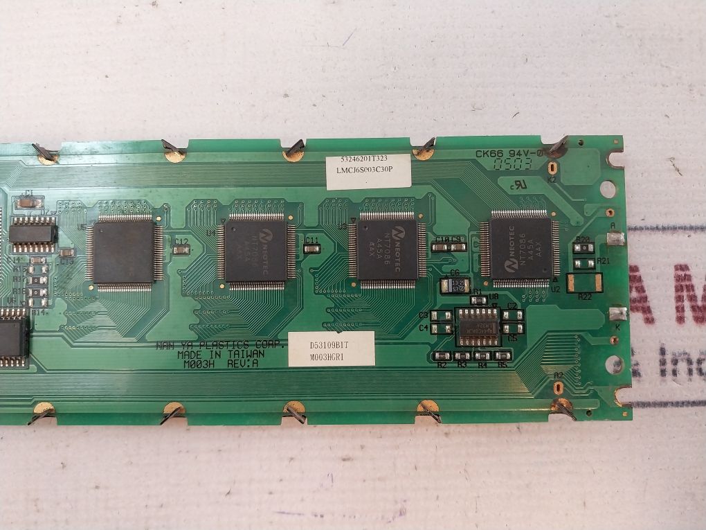 Nan Ya Plastics M003H Pcb Display Rev: A 