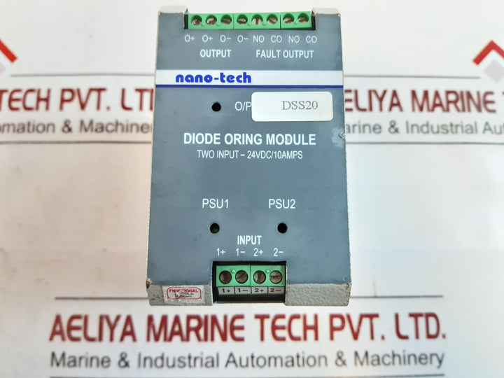 Nandi Powertronics Diode Oring Module 24Vdc/10Amps