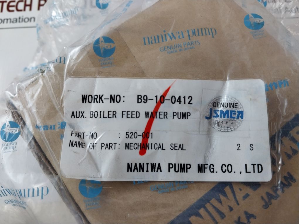 Naniwa 520-001 Mechanical Seal
