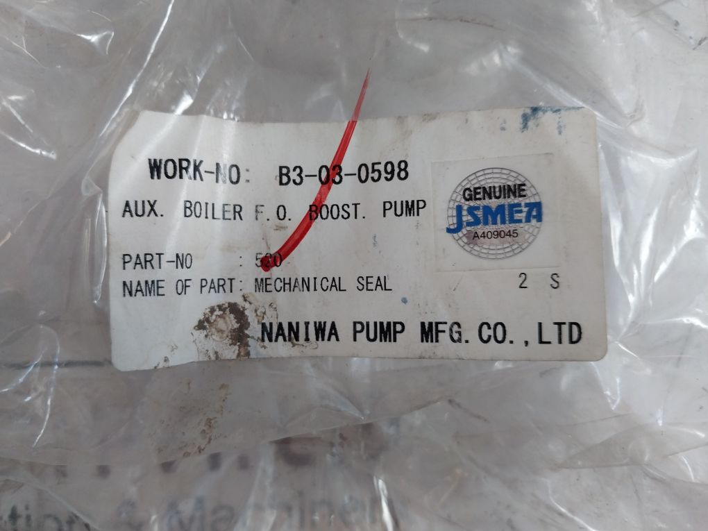 Naniwa 520 Mechanical Seal Kit