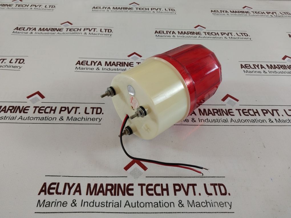 Nanzhou Lte-1101 Red Rotary Warning Light/Lamp Dc24V 10W