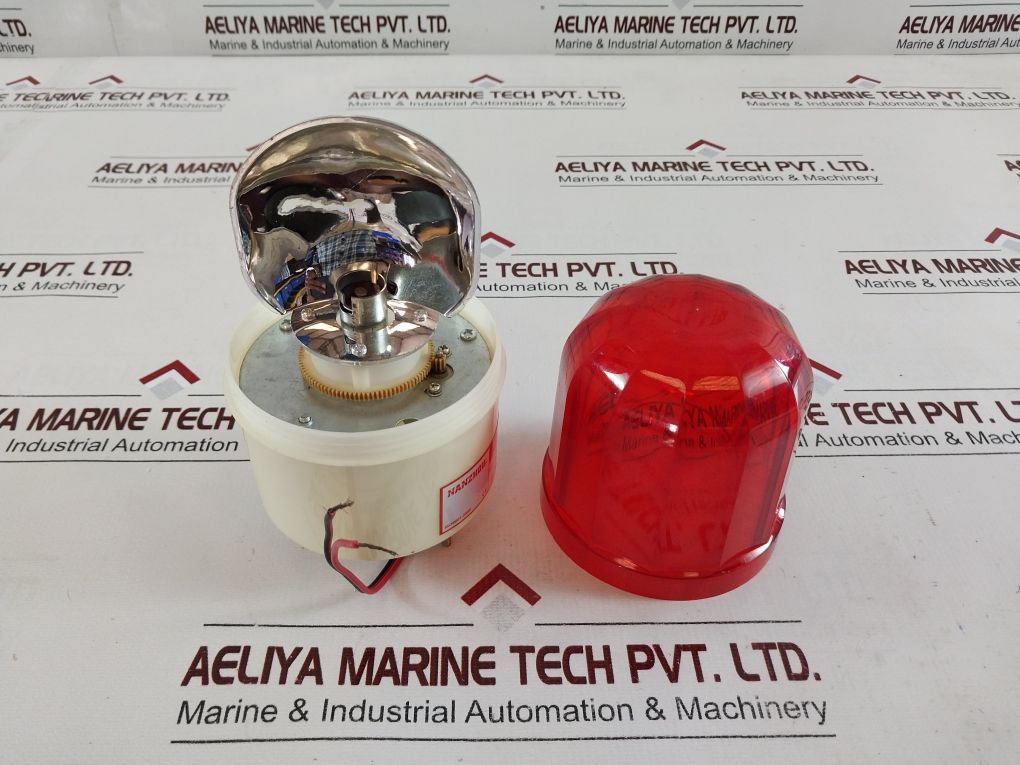 Nanzhou Lte-1101 Red Rotary Warning Light/Lamp Dc24V 10W