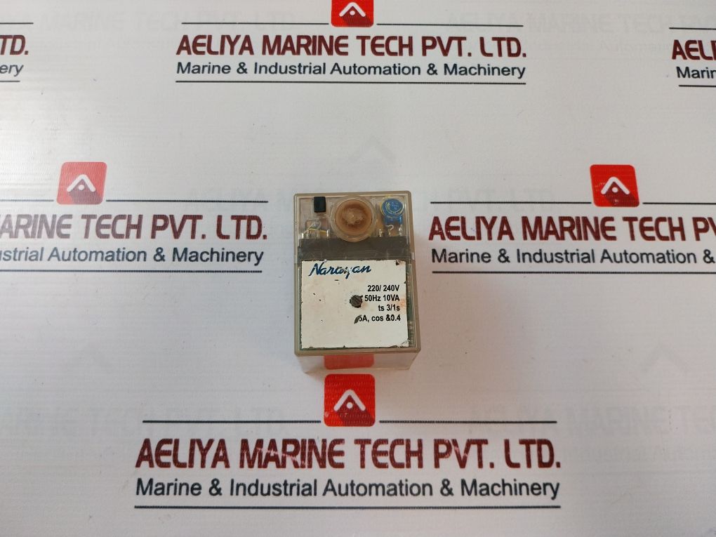 Narayan Gas Burner Relay 220240V 50Hz 10Va
