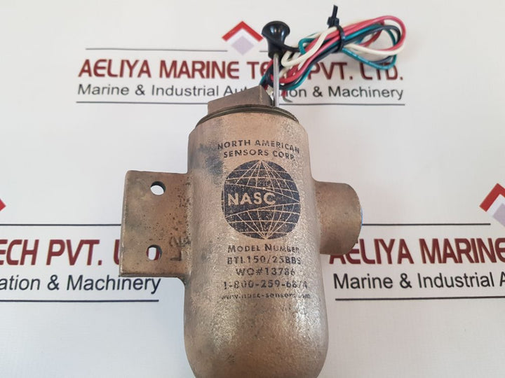 Nasc Btl15025Bbs Bottle SwitchExternal Mount Level Switch