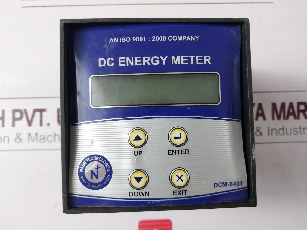 Nash Technologies Dcm-0401 Digital Dc Energy Meter