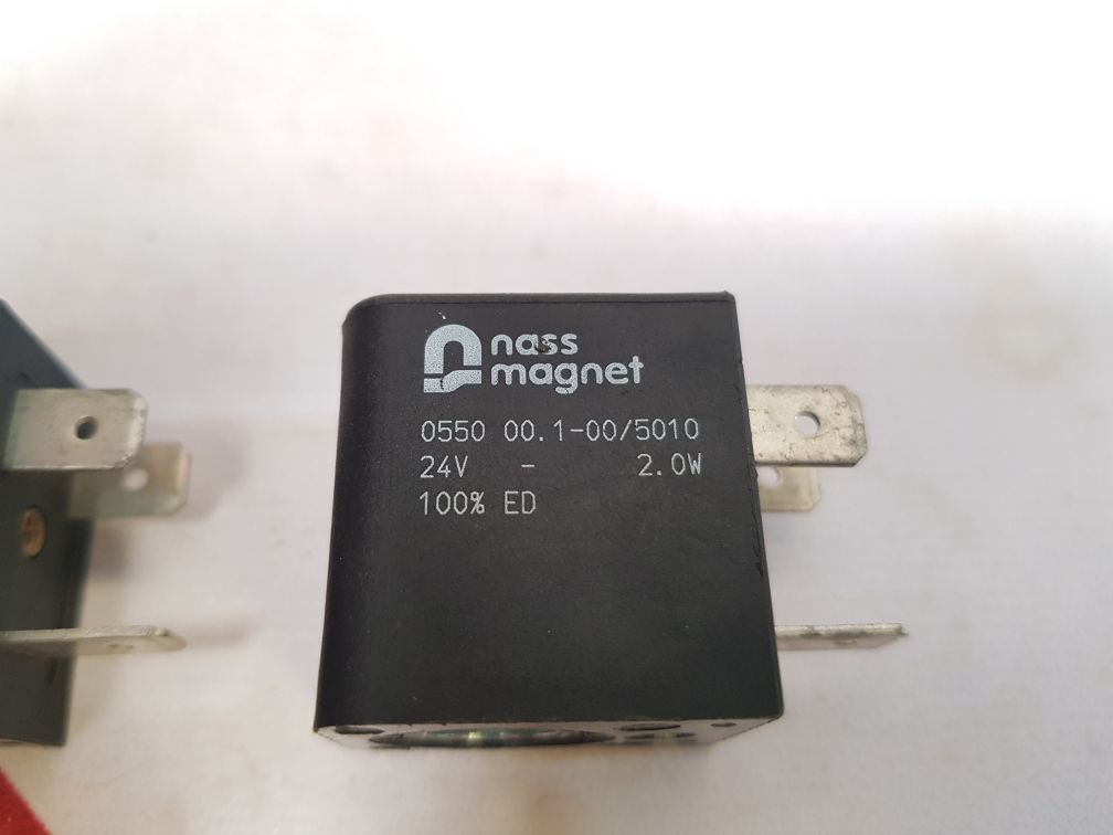 Nass Magnet 0550 00.1-005010 Solenoid Coil 24V – 2.0W