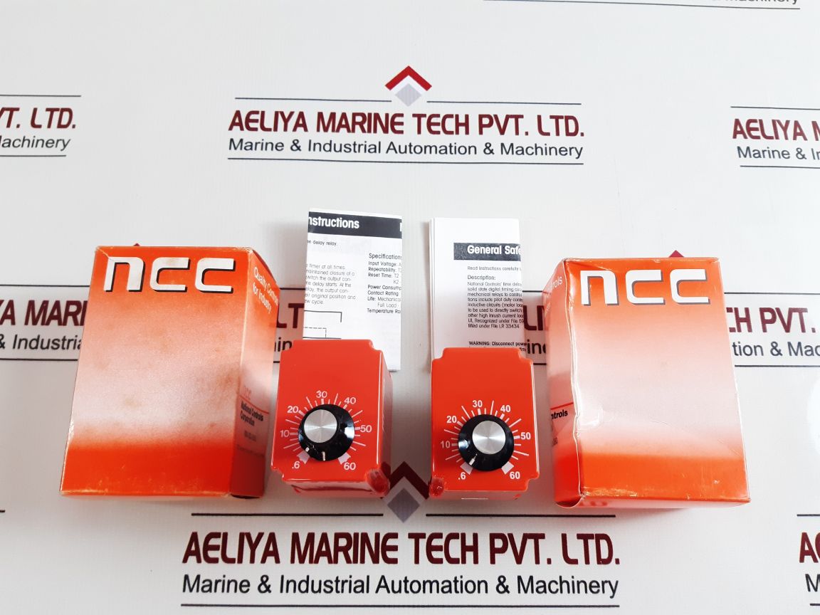 National Controls T2K-00060-467 Solid State Timer