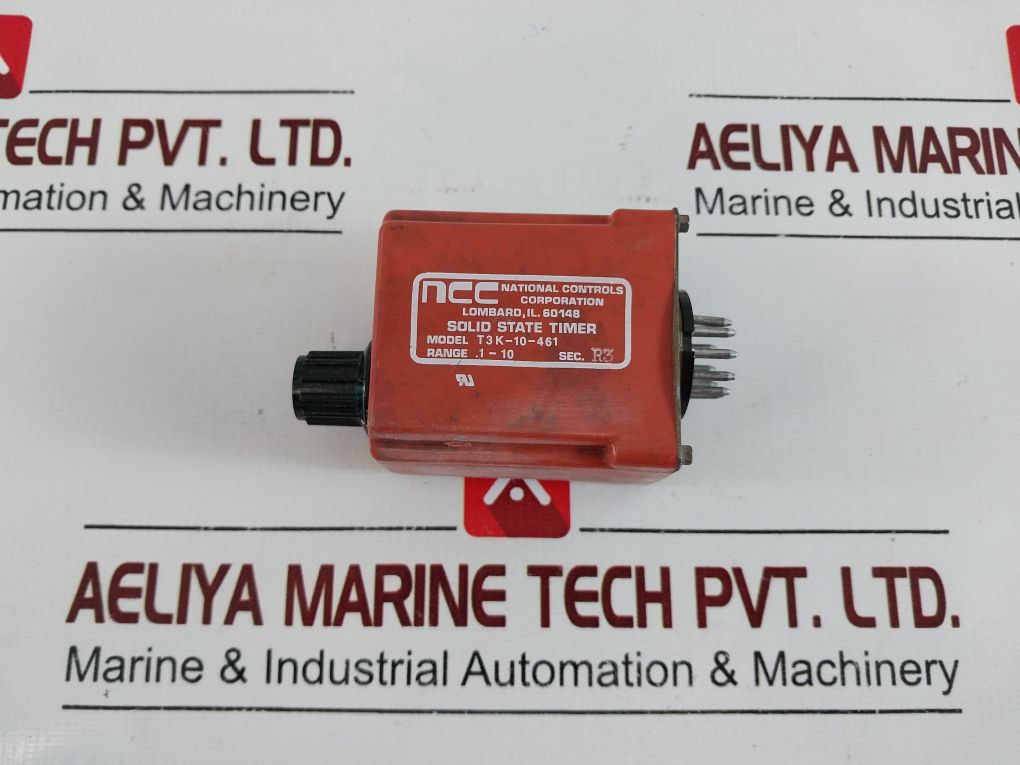 National Controls T3K-10-461 Solid State Timer