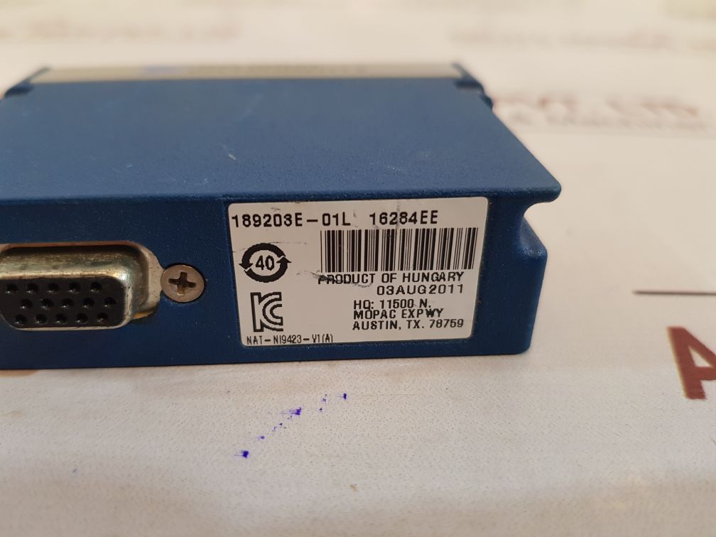 National Instruments Ni 9423 8-ch Di 24V High Speed Sinking Digital Input Module