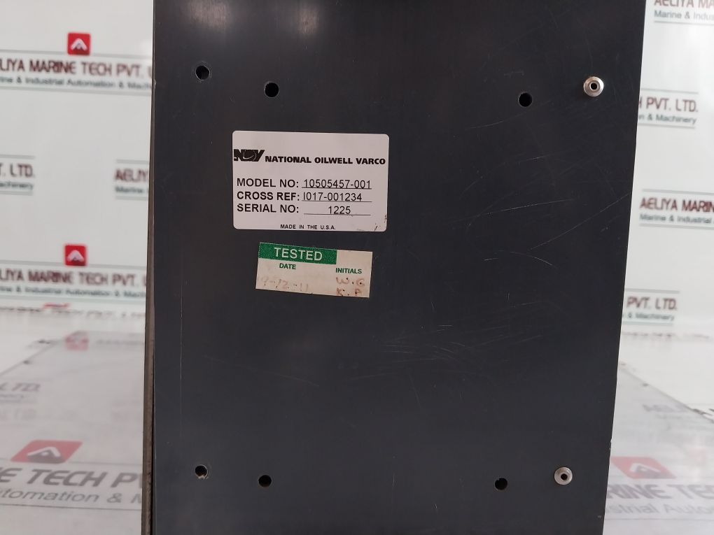 National Oilwell Varco 10505457-001 Rev. F